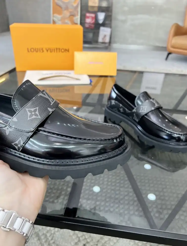 hype LV Leather Shoes