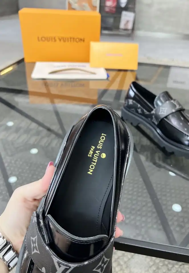 hype LV Leather Shoes