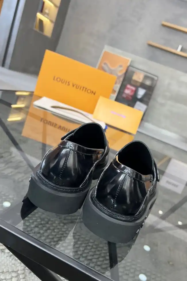 hype LV Leather Shoes