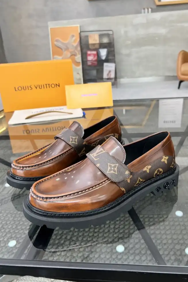 hype LV Leather Shoes