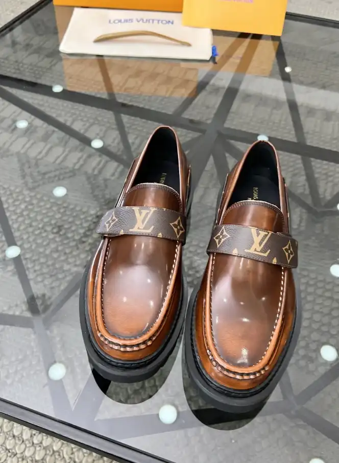 hype LV Leather Shoes