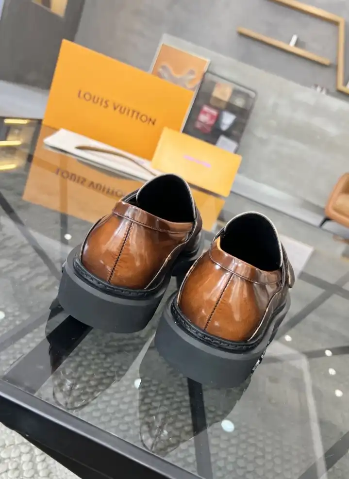 hype LV Leather Shoes