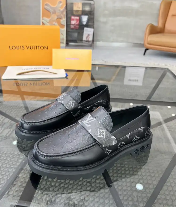 hype LV Leather Shoes