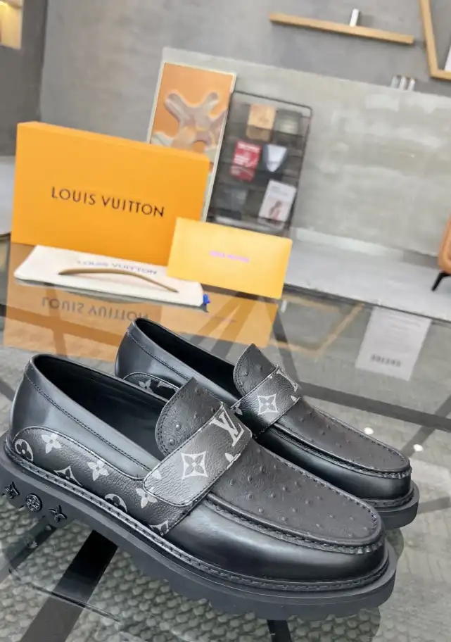 hype LV Leather Shoes