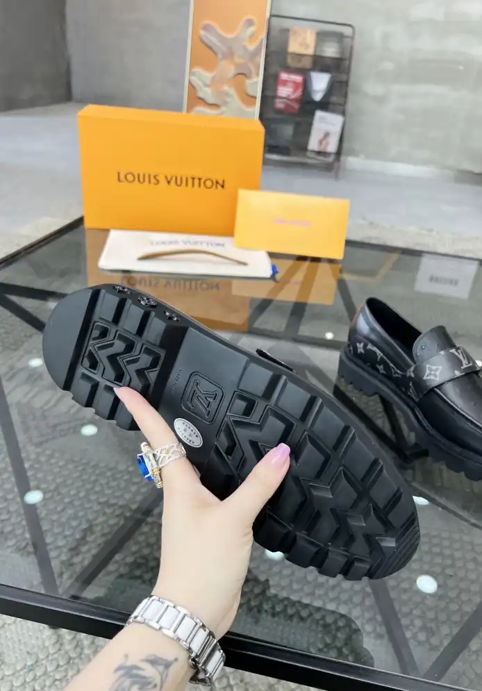 hype LV Leather Shoes