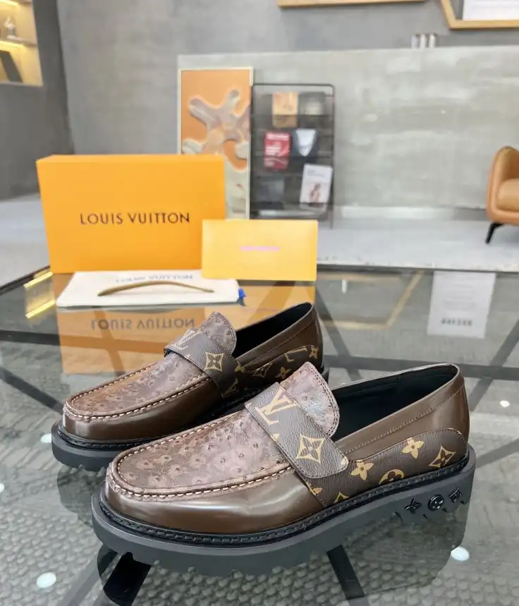 hype LV Leather Shoes