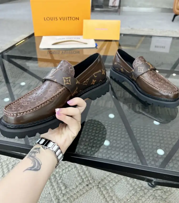 hype LV Leather Shoes