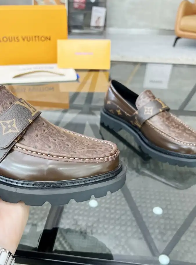 hype LV Leather Shoes