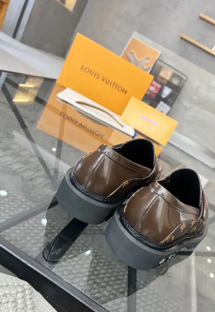 hype LV Leather Shoes