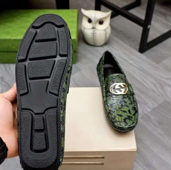 hype Gucci Leather Shoes