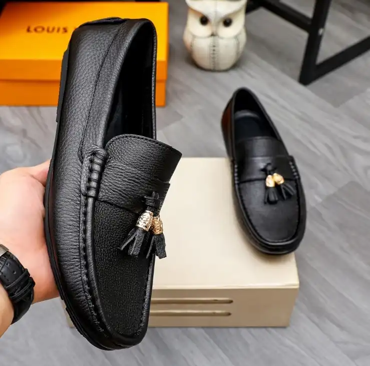 hype LV Leather Shoes