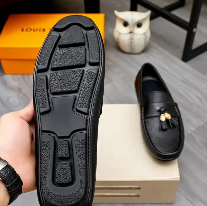 hype LV Leather Shoes