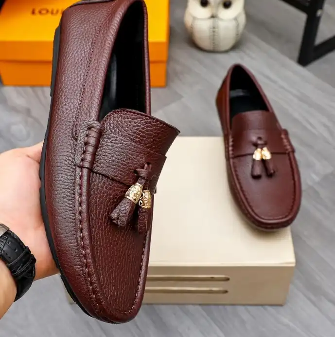 hype LV Leather Shoes