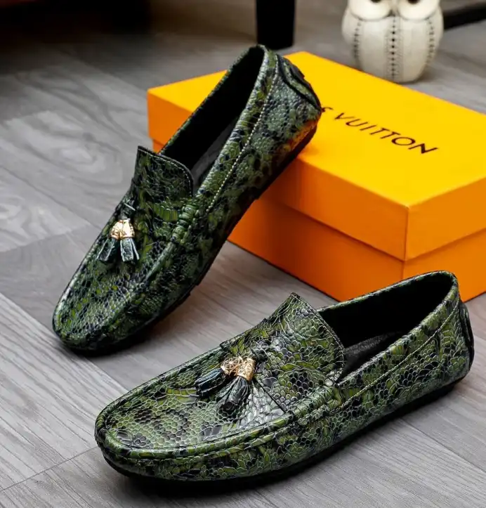 hype LV Leather Shoes