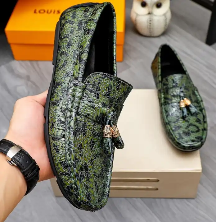 hype LV Leather Shoes