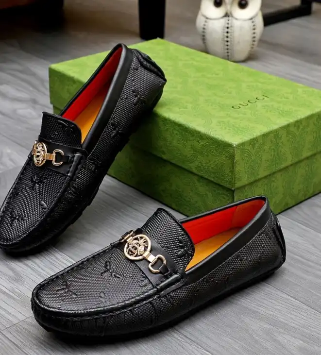 hype Gucci Leather Shoes