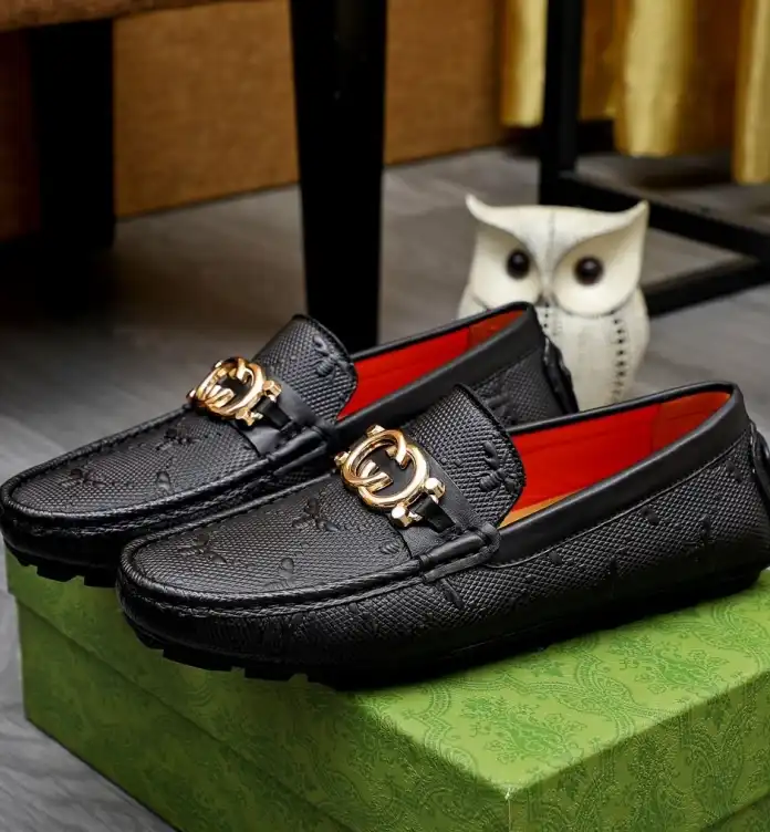 hype Gucci Leather Shoes