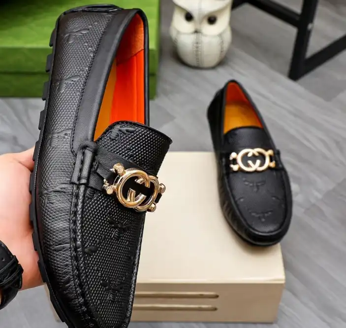 hype Gucci Leather Shoes