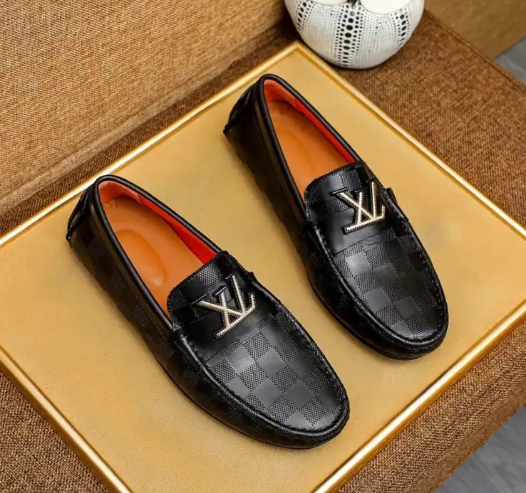 hype LV Leather Shoes