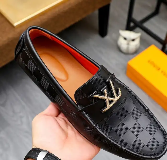 hype LV Leather Shoes