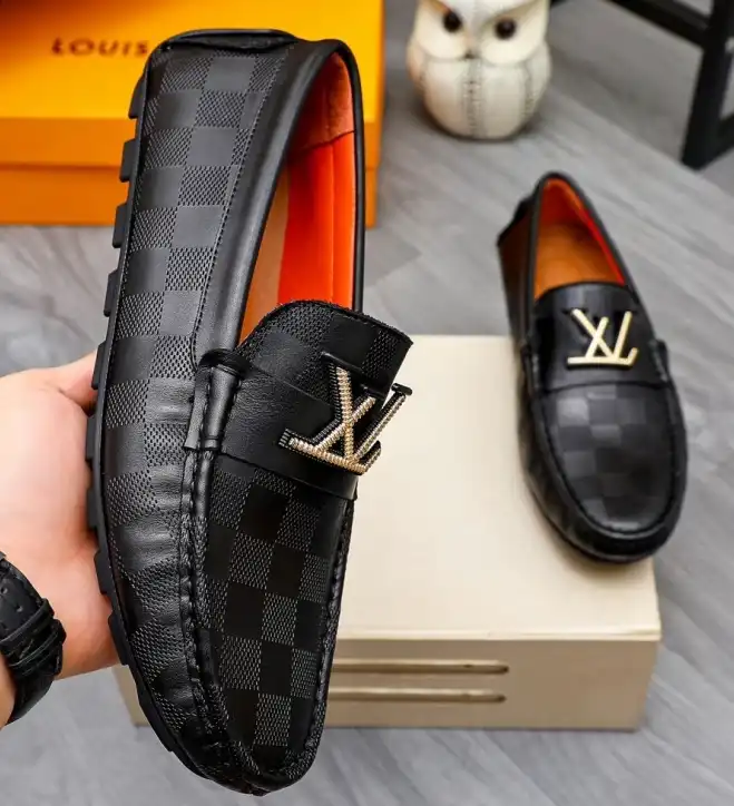 hype LV Leather Shoes