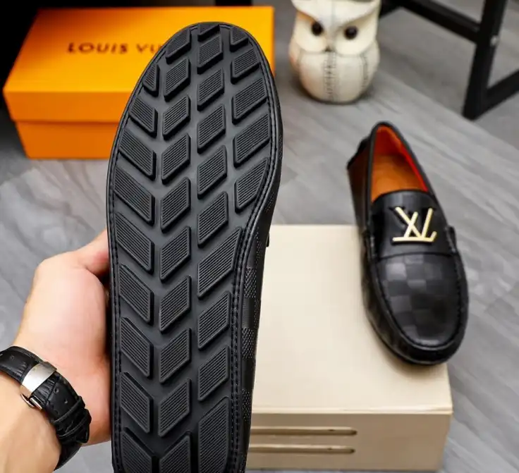 hype LV Leather Shoes