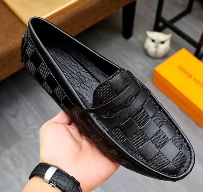 hype LV Leather Shoes