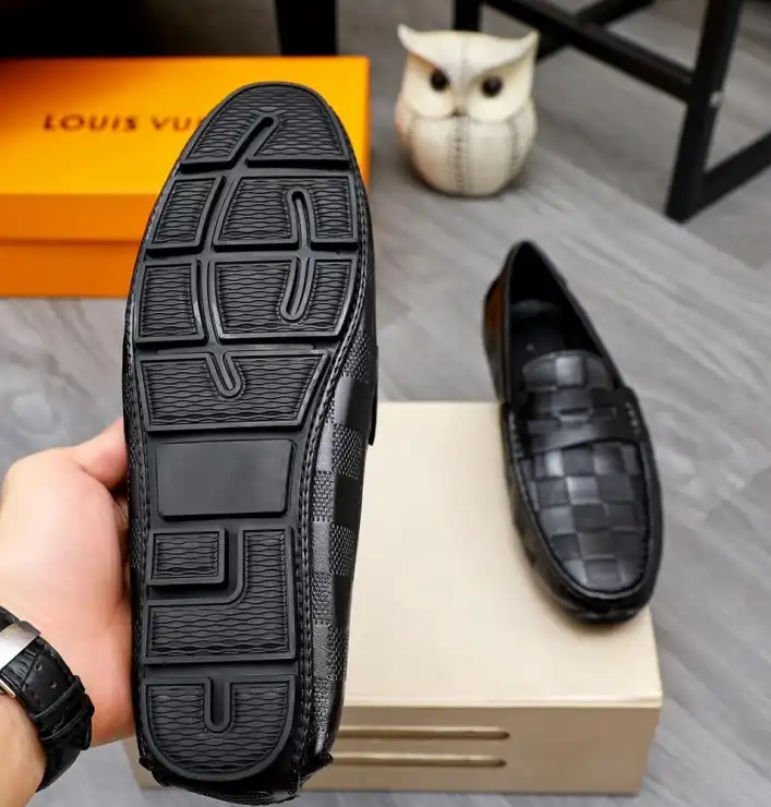 hype LV Leather Shoes