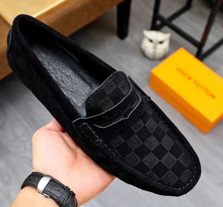 hype LV Leather Shoes