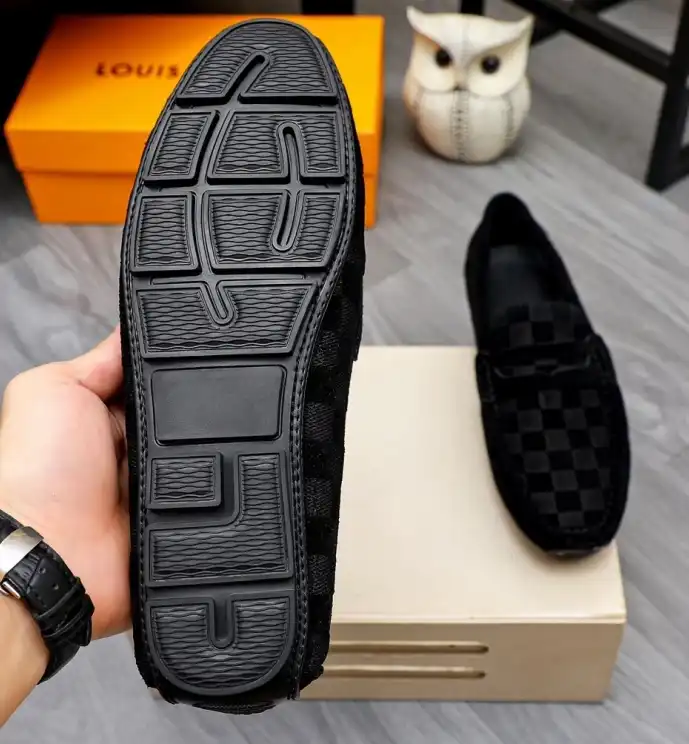 hype LV Leather Shoes