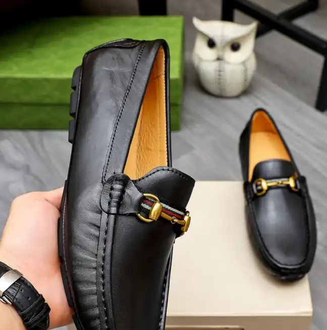 hype Gucci Leather Shoes