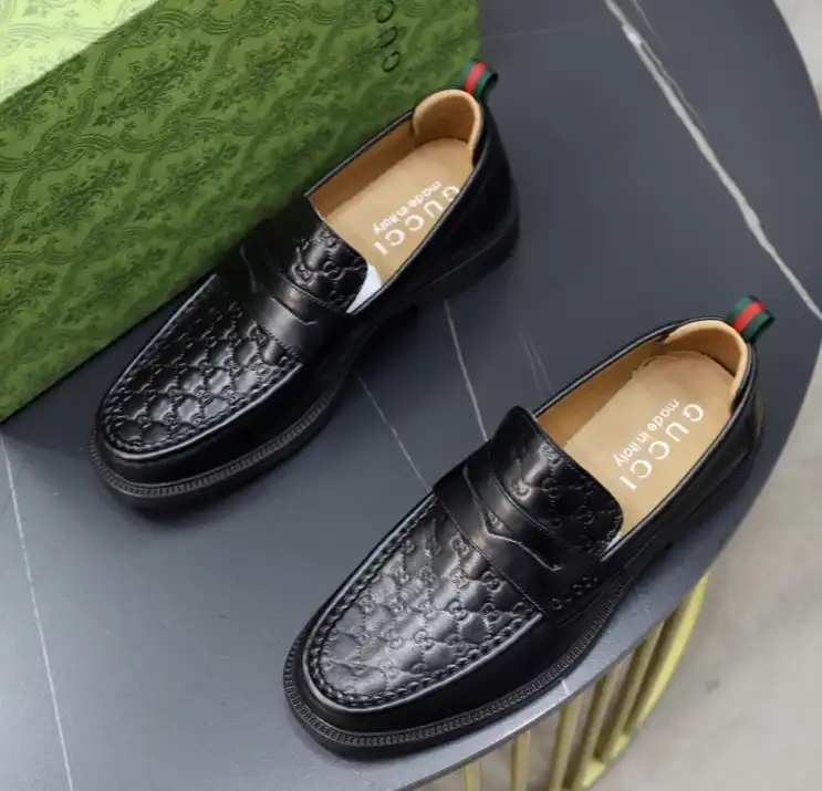 hype Gucci Leather Shoes