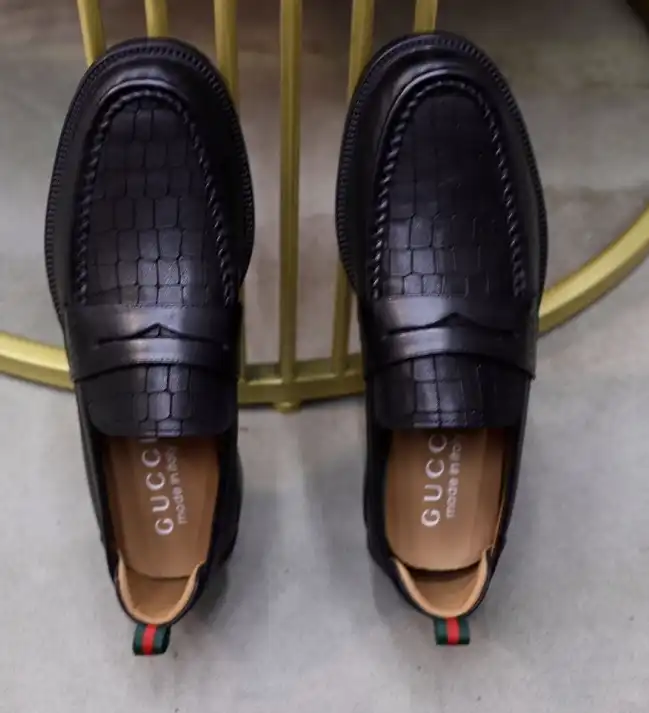 hype Gucci Leather Shoes