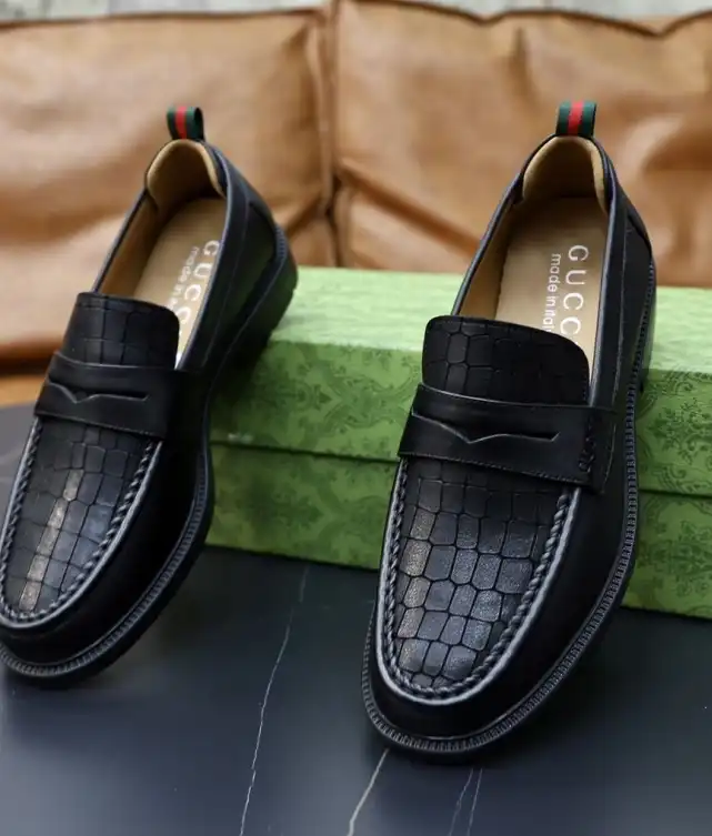 hype Gucci Leather Shoes