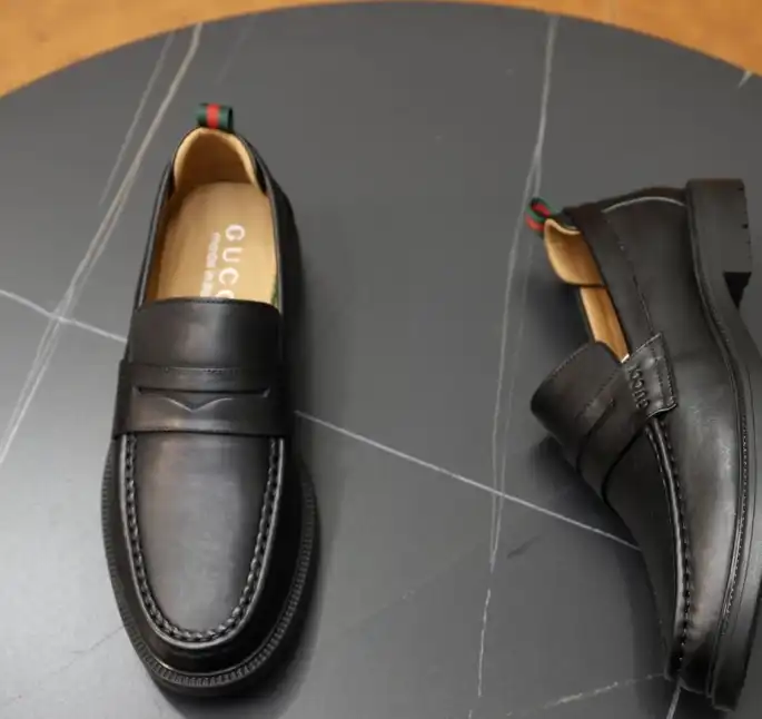 hype Gucci Leather Shoes