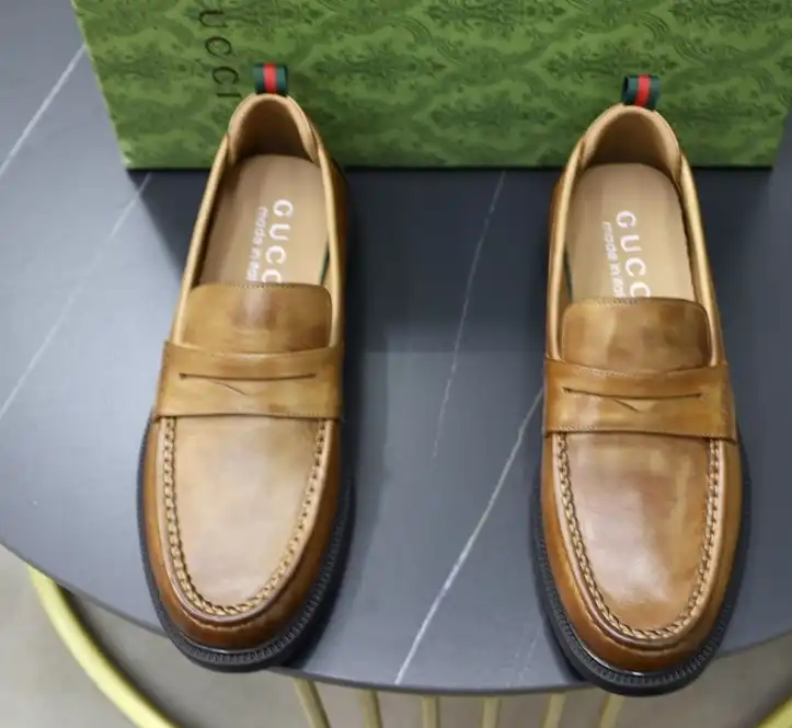 hype Gucci Leather Shoes