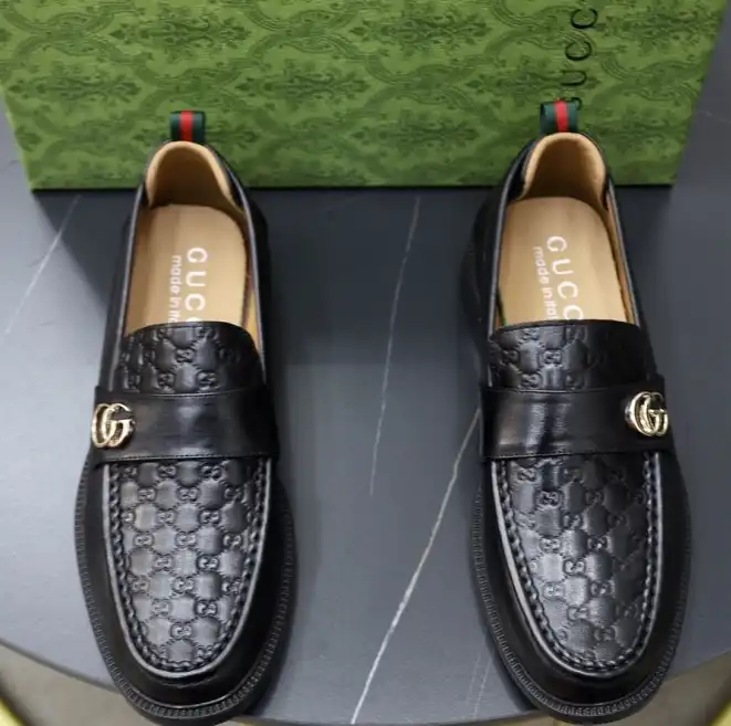 hype Gucci Leather Shoes