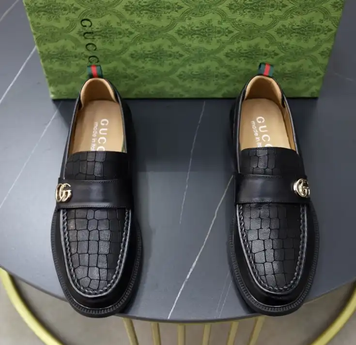 hype Gucci Leather Shoes