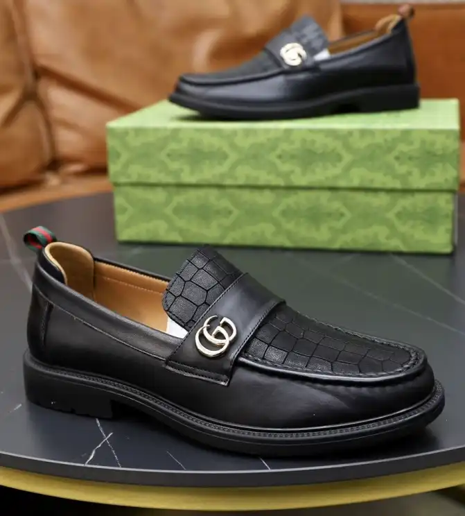 hype Gucci Leather Shoes