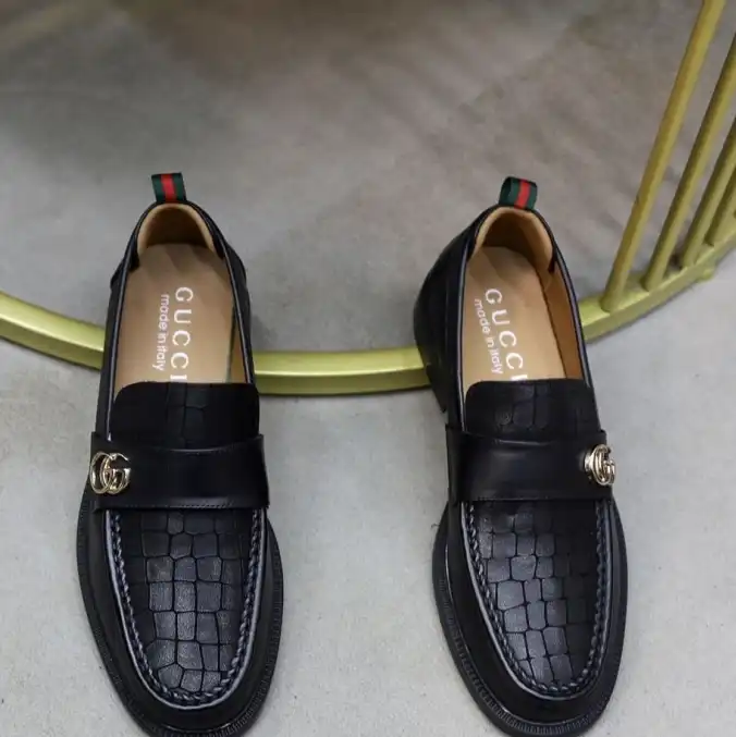 hype Gucci Leather Shoes