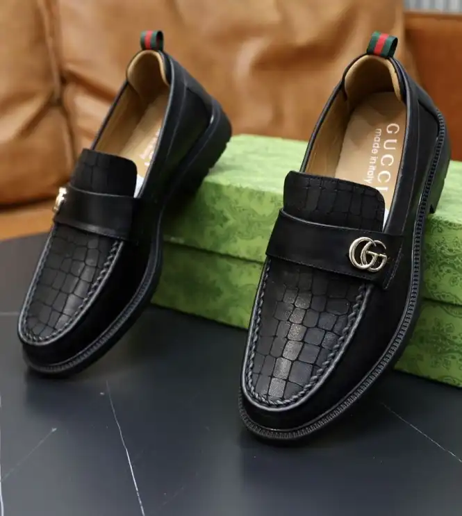 hype Gucci Leather Shoes