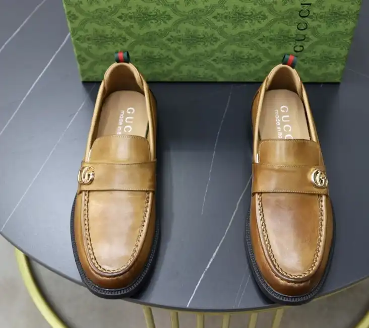 hype Gucci Leather Shoes