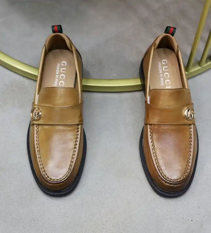 hype Gucci Leather Shoes