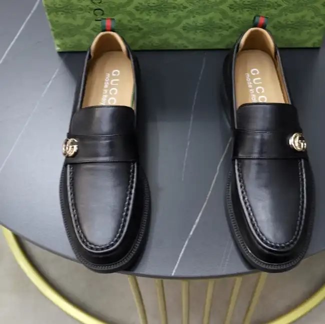 hype Gucci Leather Shoes