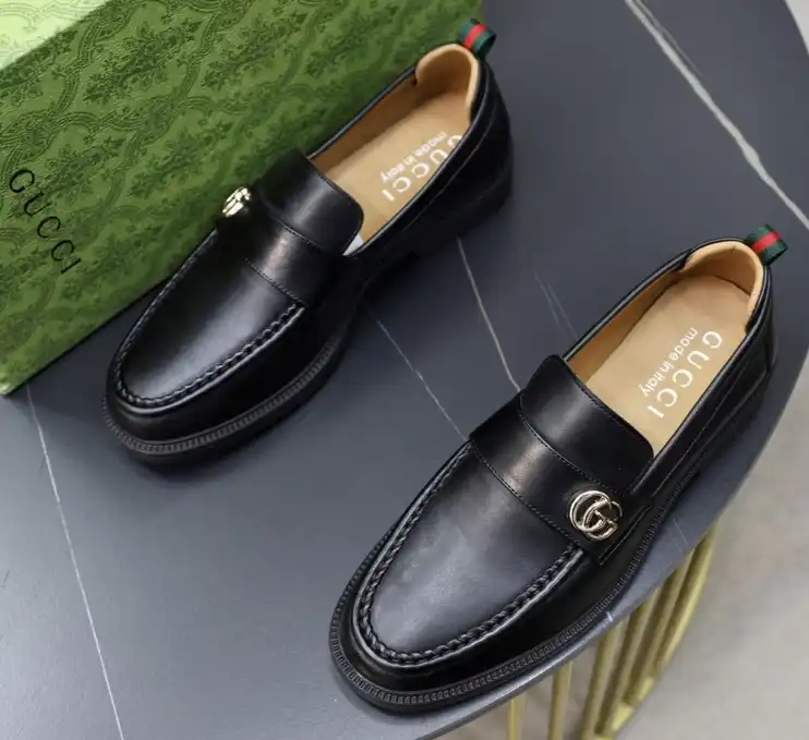 hype Gucci Leather Shoes