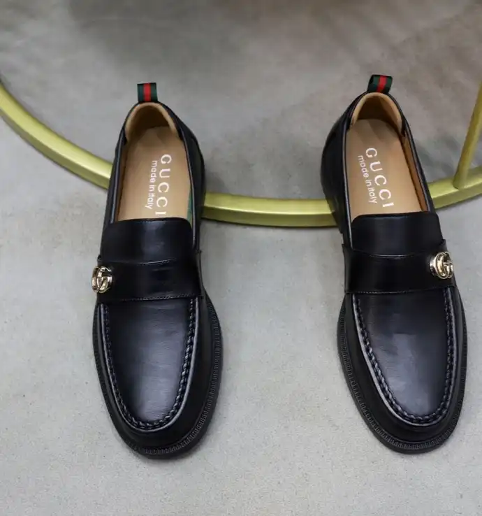 hype Gucci Leather Shoes