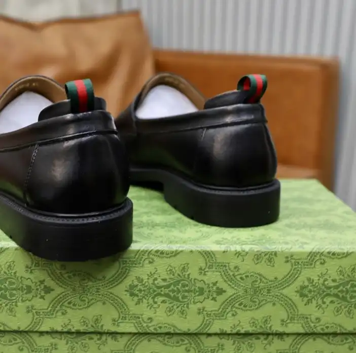 hype Gucci Leather Shoes