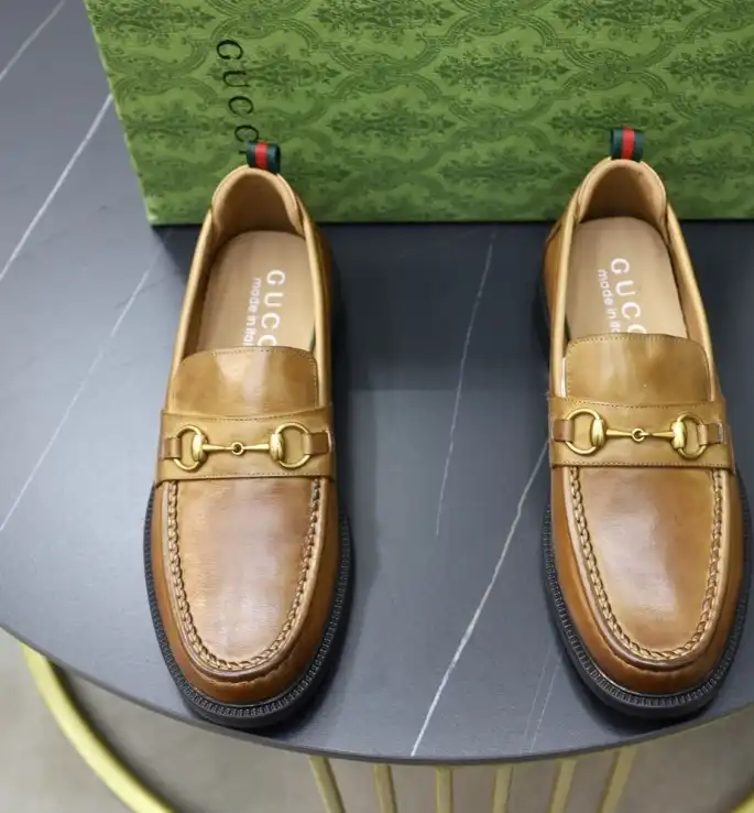 hype Gucci Leather Shoes