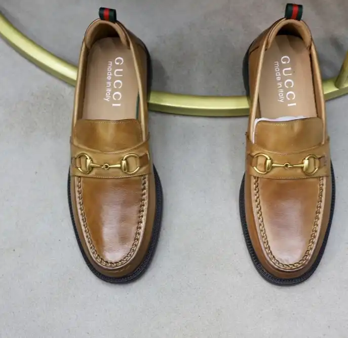 hype Gucci Leather Shoes