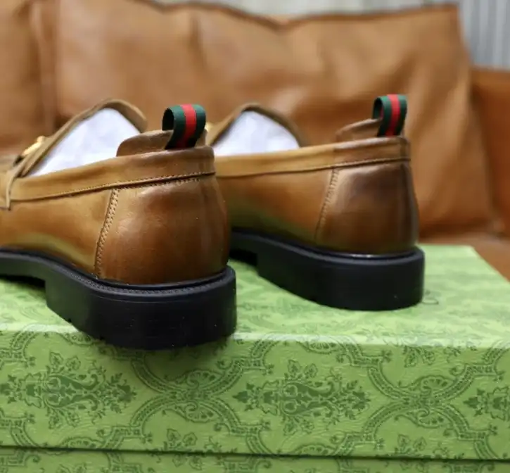 hype Gucci Leather Shoes